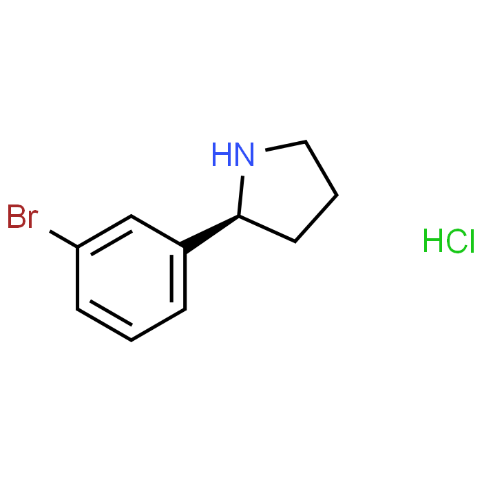 (S)-2-(3-Bromophenyl)pyrrolidine hydrochloride