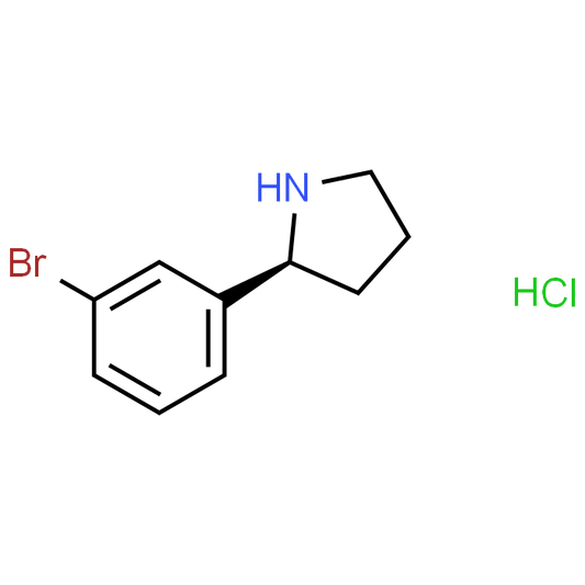 (S)-2-(3-Bromophenyl)pyrrolidine hydrochloride