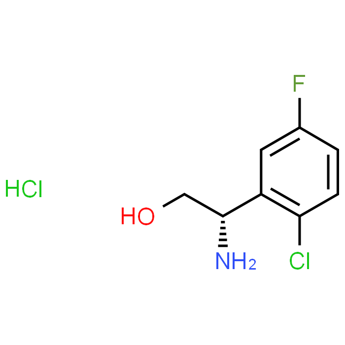 (S)-2-Amino-2-(2-chloro-5-fluorophenyl)ethan-1-ol hydrochloride - Achmem