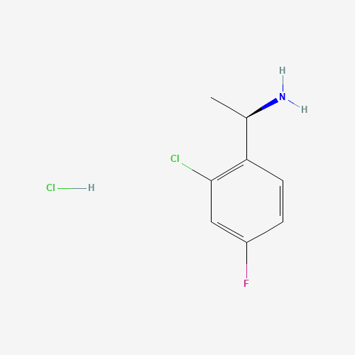 (R)-1-(2-Chloro-4-fluorophenyl)ethan-1-amine hydrochloride