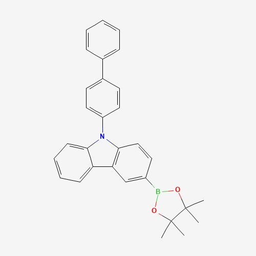 9-([1,1'-Biphenyl]-4-yl)-3-(4,4,5,5-tetramethyl-1,3,2-dioxaborolan-2-yl)-9H-carbazole