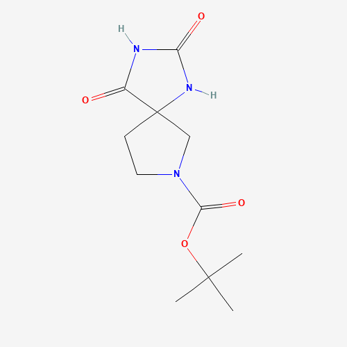 tert-Butyl 2,4-dioxo-1,3,7-triazaspiro[4.4]nonane-7-carboxylate