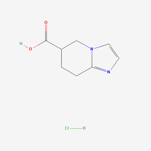 5,6,7,8-Tetrahydroimidazo[1,2-a]pyridine-6-carboxylic acid hydrochloride