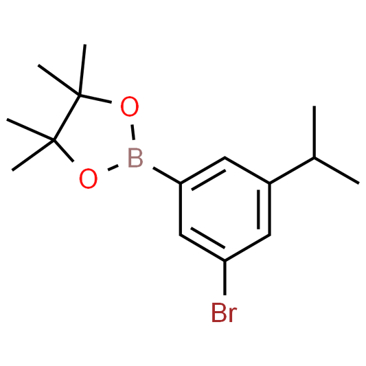 2-(3-Bromo-5-isopropylphenyl)-4,4,5,5-tetramethyl-1,3,2-dioxaborolane