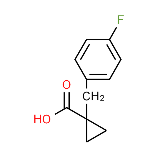 1-(4-Fluorobenzyl)cyclopropanecarboxylic acid