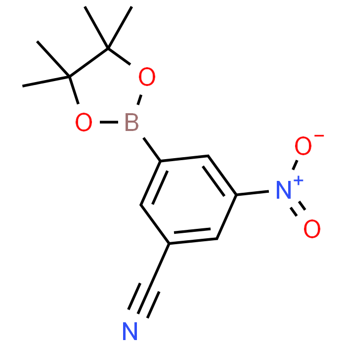 3-Nitro-5-(4,4,5,5-tetramethyl-1,3,2-dioxaborolan-2-yl)benzonitrile