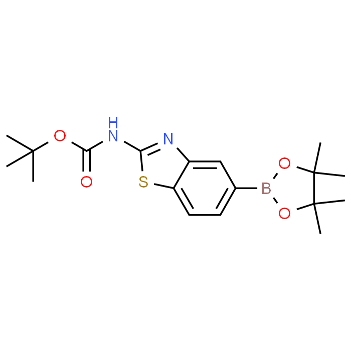 tert-Butyl (5-(4,4,5,5-tetramethyl-1,3,2-dioxaborolan-2-yl)benzo[d]thiazol-2-yl)carbamate