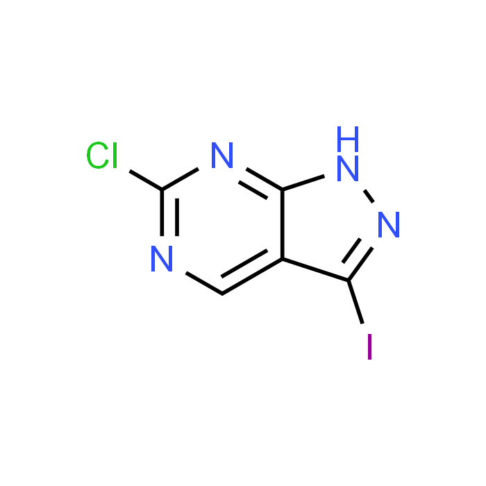 6-Chloro-3-iodo-1H-pyrazolo[3,4-d]pyrimidine