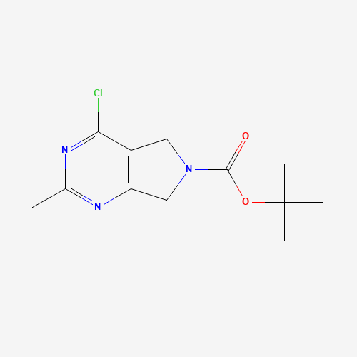 tert-Butyl 4-chloro-2-methyl-5,7-dihydro-6H-pyrrolo[3,4-d]pyrimidine-6-carboxylate