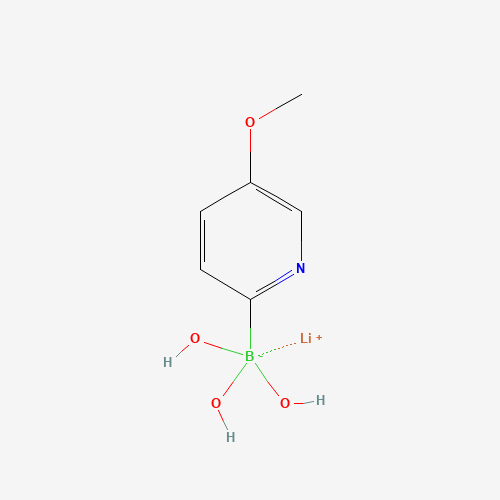 Lithium (5-methoxypyridin-2-yl)trihydroxyborate