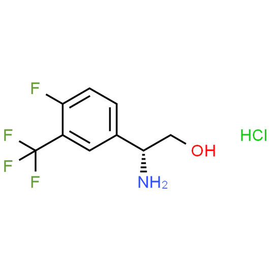 (R)-2-Amino-2-(4-fluoro-3-(trifluoromethyl)phenyl)ethanol hydrochloride