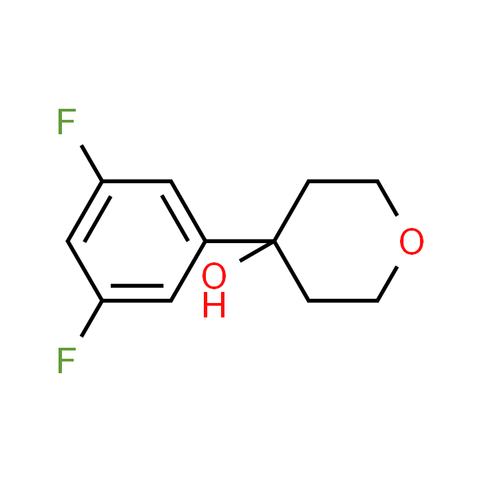 4-(3,5-Difluorophenyl)tetrahydro-2H-pyran-4-ol