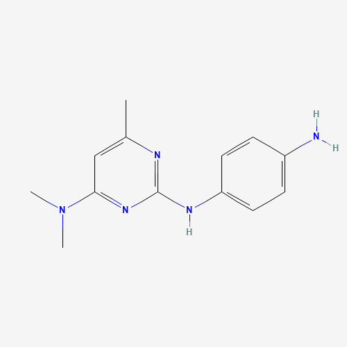 N2-(4-Aminophenyl)-N4,N4,6-trimethylpyrimidine-2,4-diamine