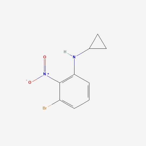 3-Bromo-N-cyclopropyl-2-nitroaniline