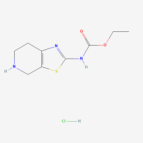 Ethyl (4,5,6,7-tetrahydrothiazolo[5,4-c]pyridin-2-yl)carbamate hydrochloride