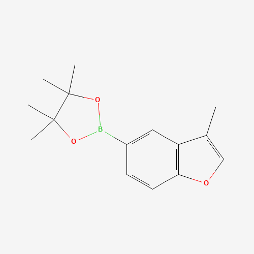 4,4,5,5-Tetramethyl-2-(3-methylbenzofuran-5-yl)-1,3,2-dioxaborolane