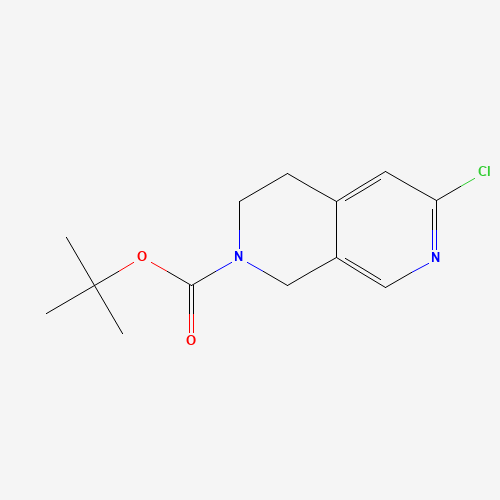 tert-Butyl 6-chloro-3,4-dihydro-2,7-naphthyridine-2(1H)-carboxylate