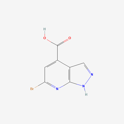 6-Bromo-1H-pyrazolo[3,4-b]pyridine-4-carboxylic acid