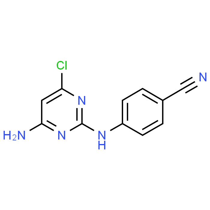 4-((4-Amino-6-chloropyrimidin-2-yl)amino)benzonitrile