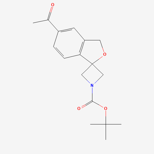 tert-Butyl 5'-acetyl-3'H-spiro[azetidine-3,1'-isobenzofuran]-1-carboxylate