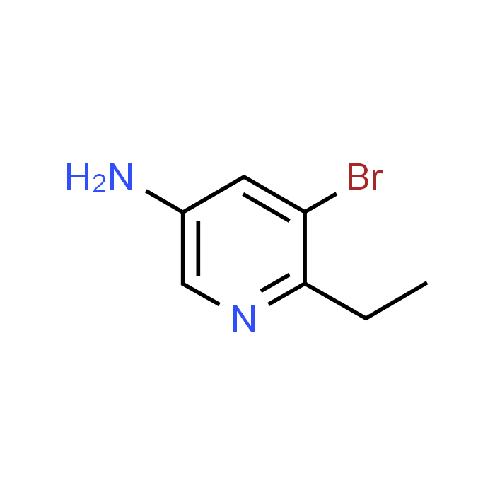 3-Amino-5-bromo-6-ethylpyridine