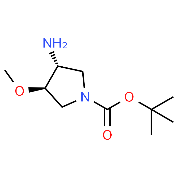 (3R,4R)-tert-Butyl 3-amino-4-methoxypyrrolidine-1-carboxylate