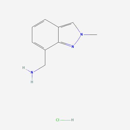 (2-Methyl-2H-indazol-7-yl)methanamine hydrochloride