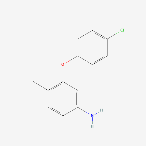 3-(4-Chlorophenoxy)-4-methylaniline