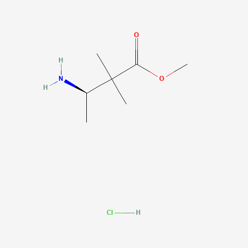 Methyl (R)-3-amino-2,2-dimethylbutanoate hydrochloride