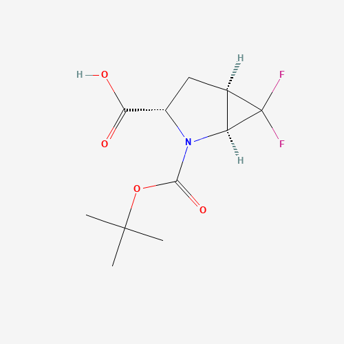 (1S,3S,5R)-2-(tert-Butoxycarbonyl)-6,6-difluoro-2-azabicyclo[3.1.0]hexane-3-carboxylic acid
