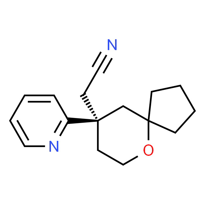 (R)-2-(9-(Pyridin-2-yl)-6-oxaspiro[4.5]decan-9-yl)acetonitrile