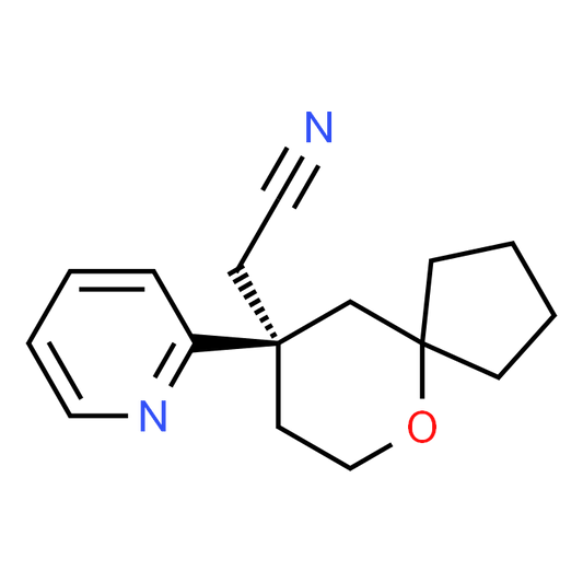 (R)-2-(9-(Pyridin-2-yl)-6-oxaspiro[4.5]decan-9-yl)acetonitrile
