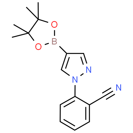 2-(4-(4,4,5,5-Tetramethyl-1,3,2-dioxaborolan-2-yl)-1H-pyrazol-1-yl)benzonitrile