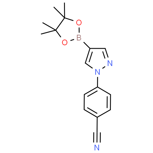 4-(4-(4,4,5,5-Tetramethyl-1,3,2-dioxaborolan-2-yl)-1H-pyrazol-1-yl)benzonitrile