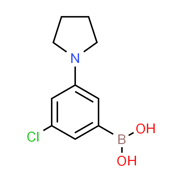 (3-Chloro-5-(pyrrolidin-1-yl)phenyl)boronic acid