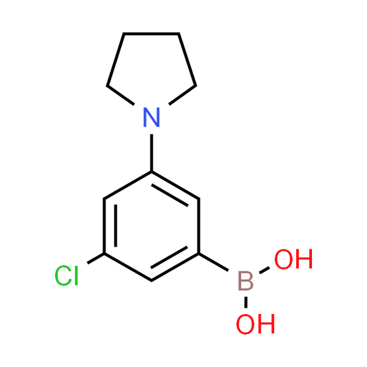 (3-Chloro-5-(pyrrolidin-1-yl)phenyl)boronic acid