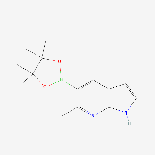 6-methyl-5-(tetramethyl-1,3,2-dioxaborolan-2-yl)-1H-pyrrolo[2,3-b]pyridine