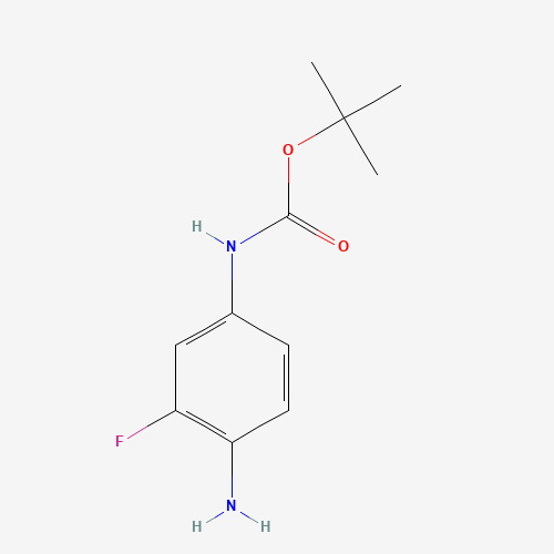 tert-Butyl (4-amino-3-fluorophenyl)carbamate - Achmem