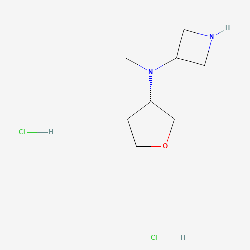 (S)-N-Methyl-N-(tetrahydrofuran-3-yl)-azetidin-3-amine dihydrochloride