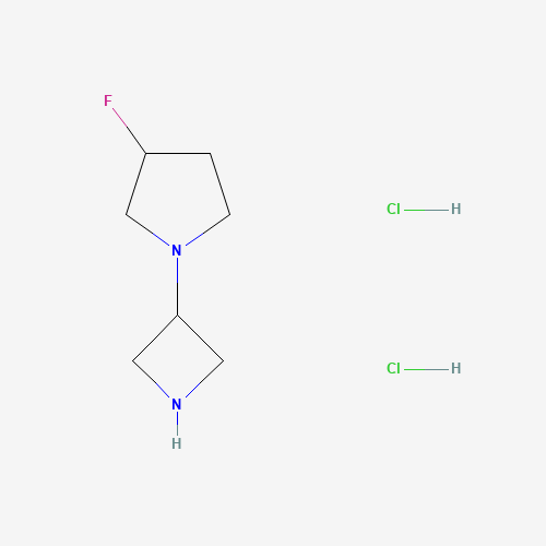 1-(Azetidin-3-yl)-3-fluoropyrrolidine dihydrochloride