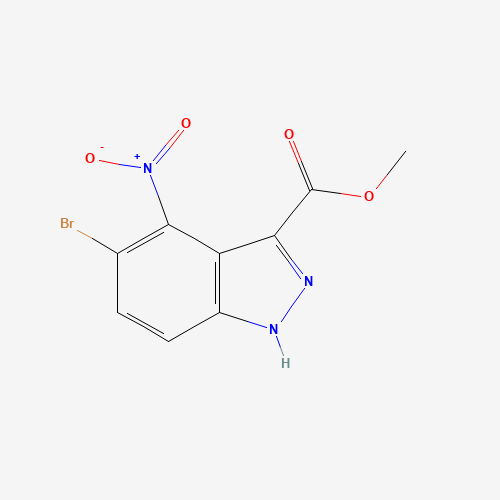 Methyl 5-bromo-4-nitro-1H-indazole-3-carboxylate