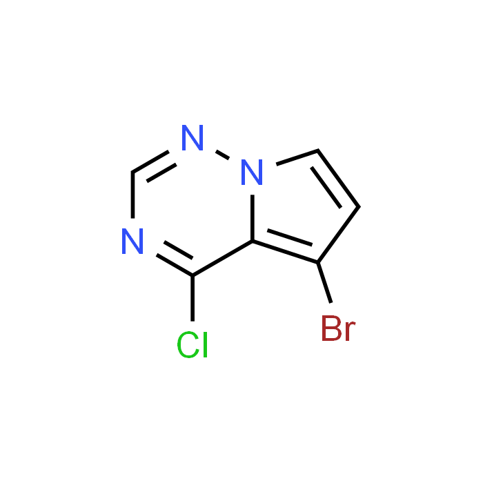 5-Bromo-4-chloropyrrolo[2,1-f][1,2,4]triazine