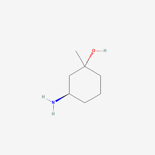 (1R,3R)-3-Amino-1-methylcyclohexan-1-ol