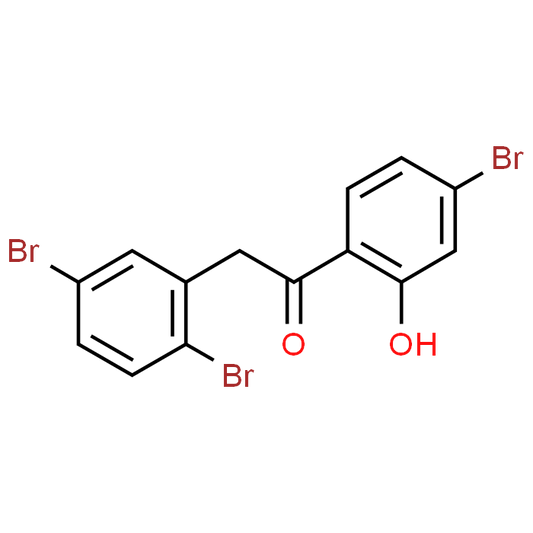 1-(4-Bromo-2-hydroxyphenyl)-2-(2,5-dibromophenyl)ethanone