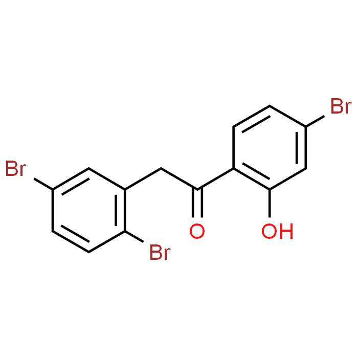 1-(4-Bromo-2-hydroxyphenyl)-2-(2,5-dibromophenyl)ethanone