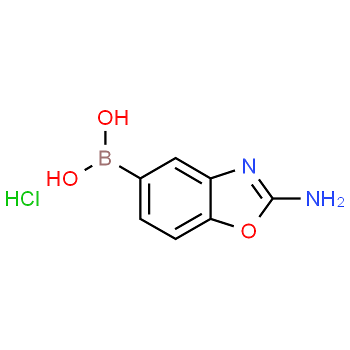 (2-Amino-1,3-benzoxazol-5-yl)boronic acid hydrochloride