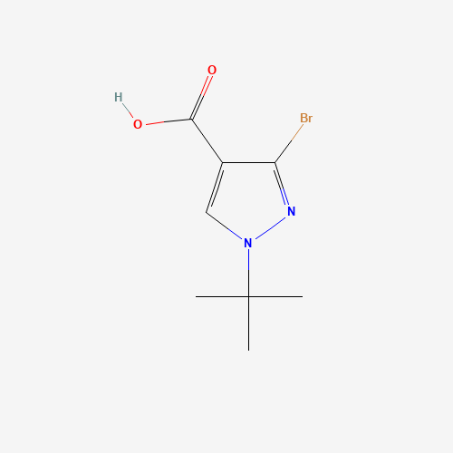 3-Bromo-1-tert-butyl-1H-pyrazole-4-carboxylic acid