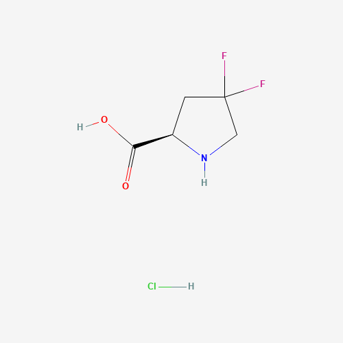 (R)-4,4-Difluoropyrrolidine-2-carboxylic acid hydrochloride