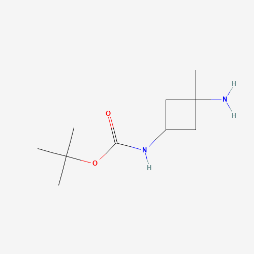 tert-Butyl (trans-3-amino-3-methylcyclobutyl)carbamate