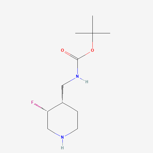 (3S,4R)-REl-4-(boc-amino)-3-fluoropiperidine